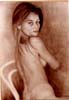 Nudo---1979--matita-color-s